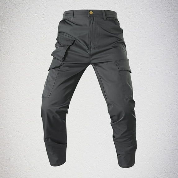 Yiliang Utility Pants Men Men's Utility Work Pants with Reinforced Knees Carpenter Style All Season