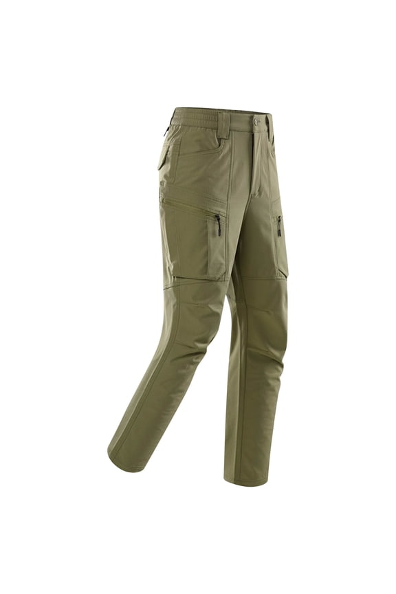 Utility Pants Men Water Resistant Men's Work Pants Ripstop Fabric Ideal for Construction Outdoors