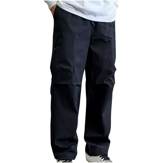 Yiliang Utility Pants Men Wrinkle Free Men's Work Pants Easy Care Stain Resistant All Day Comfort