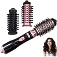 thumbnail image 1 of Yiliangx 3-in-1 Hot Air Styler and Rotating Hair Dryer, Rotating Hair Dryer, Rotating Hot Air Brush, Hot Air Styler and 360 Rotating Hair Dryer, Rotating Hair Dryer Brush (Rose Red), 1 of 12