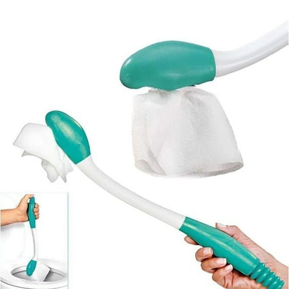 Yiliangx Toilet Aids for Wiping,Long Reach Comfort Bottom Buddy Extends Your Reach Over 15",Toilet Paper  Wipes for Disabled,Pregnant,Elderly
