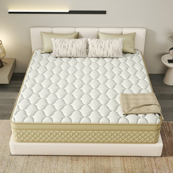 Yilicy 12 inch Twin Mattress,Hybrid Mattresses Medium in a Box