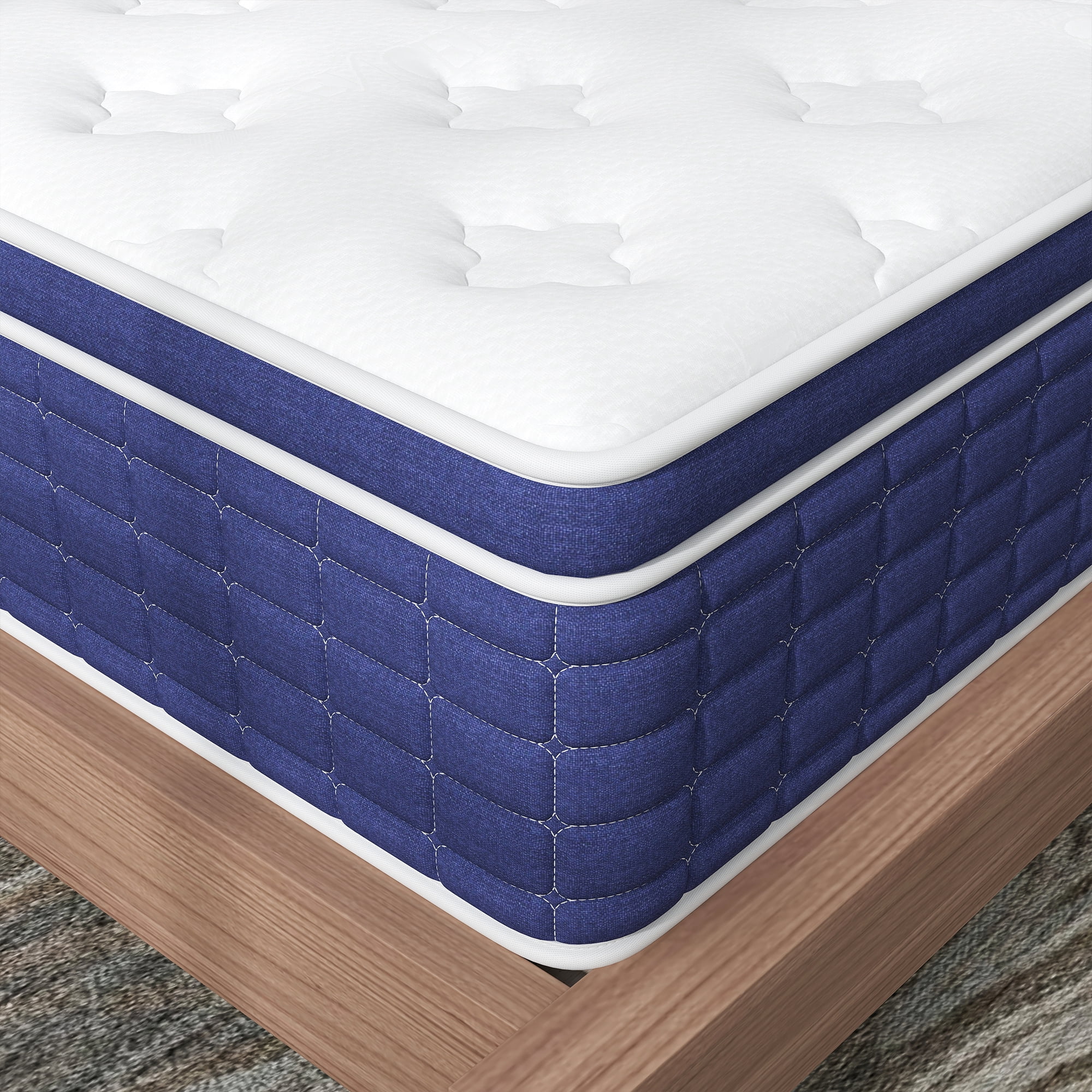 Yilicy Mattress 12 inch Full Size, Gel Memory Foam Hybrid Mattress in a Box, Cozy Sleep