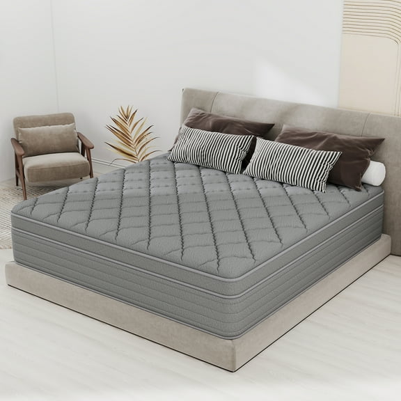 Yilicy Mattress 12 inch Twin Size, Gel Memory Foam Hybrid Mattress in a Box, Cozy Sleep