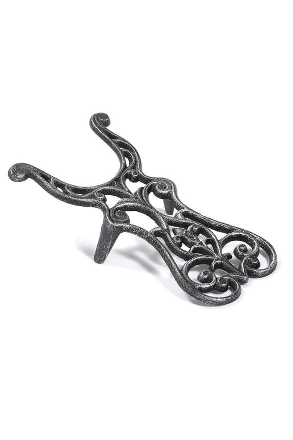 Cast Iron Boot Jack Shoe Remover Easy No Bend Boot Puller For Cowboy Work Boots