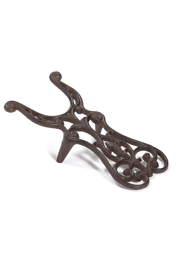 Cast Iron No Bend Boot Jack Puller Easy Shoe Remover For Cowboy Work Boots