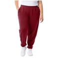 thumbnail image 1 of Yillto Womens Plus Size Sweatpant Pants High Elastic Waist Casual Sports Joggers Pants with Pockets, 1 of 7
