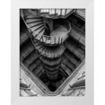 thumbnail image 1 of Yilmazmaden, Alphan 19x24 White Modern Wood Framed Museum Art Print Titled - Vertigo, 1 of 4
