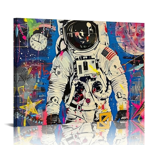 Yiluyinqing Pop Art Modern Canvas Prints on Canvas Wall Decor for Bedroom Kitchen Ready To Hang Fashion Room Home Art Decor 16x12in