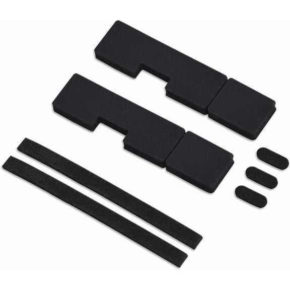 Yimagujrx Keyboard Poron Stabilizer Foam, Spacebar 7Pcs Black