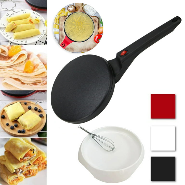 Yin 20cm Home Electric Crepes Maker Non-Stick Pancake Pan Frying Griddle  Machine