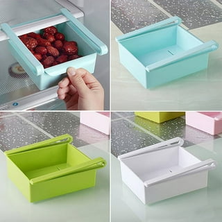 Yin 1/4/8 Compartment Multi-function Drawer Storage Box Organizer for  Refrigerator 