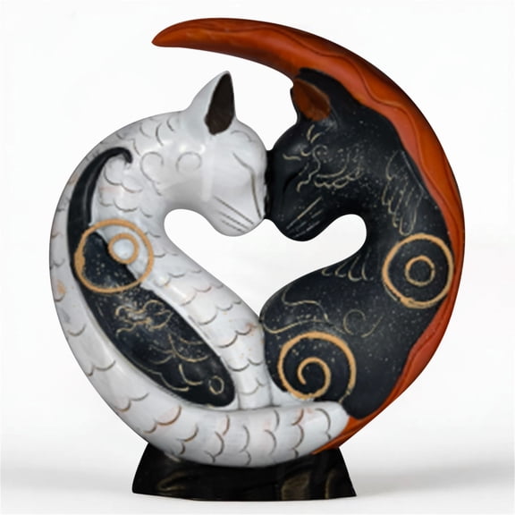 Yin Yang Art Desk Decor