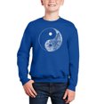 thumbnail image 1 of Yin Yang - Boy's Word Art Crewneck Sweatshirt, 1 of 3