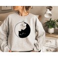 thumbnail image 1 of Yin Yang Cat T Shirt, Yin Yang Cat Lover, Cat Lover Shirt, Cat Tshirt, Cat Owner s, Cute Cat Shirt, Cat Mom Shirt, Ying yang Shirt All Size S-5Xl, 1 of 5