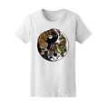 thumbnail image 1 of Yin Yang Chinese Tiger & Dragon Tee Men's -Image by Shutterstock, 1 of 4