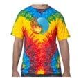 thumbnail image 1 of Yin Yang Fire & Water Tie Dye Tee Shirt - Woodstock, 2XL, 1 of 1