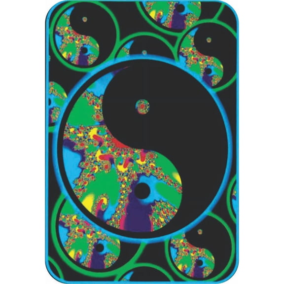 Yin Yang Fusion Sticker - 2 1/2" X 3 3/4"