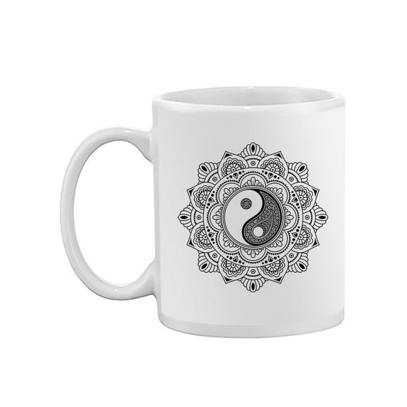 Yin-Yang Inside Of A Mandala Mug -Image by Shutterstock,