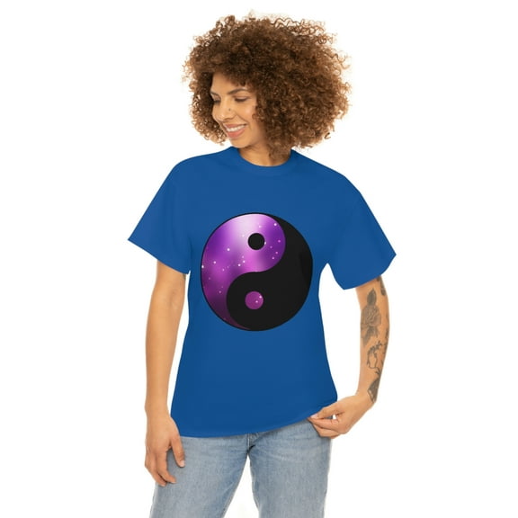 Yin-Yang Purple/Black T-Shirt