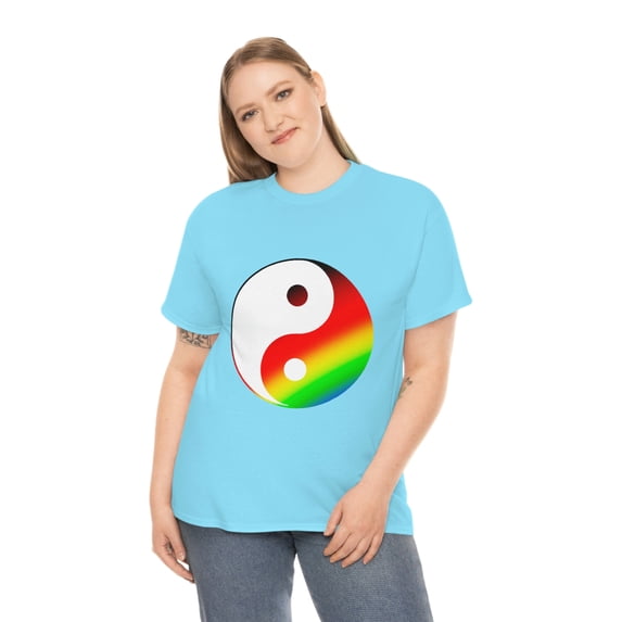 Yin-Yang Rainbow T-Shirt