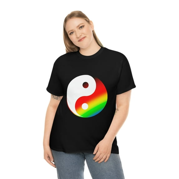 Yin-Yang Rainbow T-Shirt