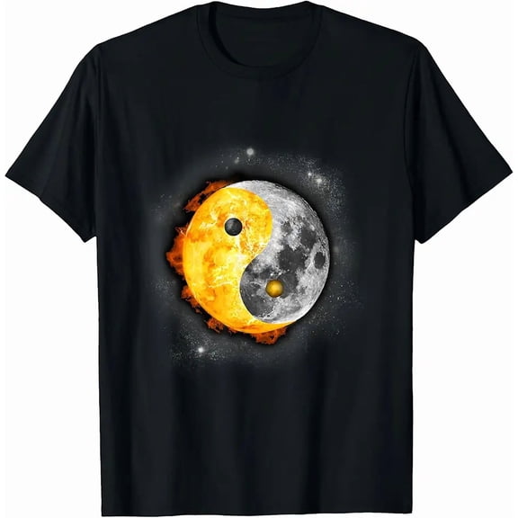 Yin Yang Total Solar Eclipse Gift T-Shirt