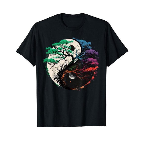 Yin Yang Tree of Life T-Shirt