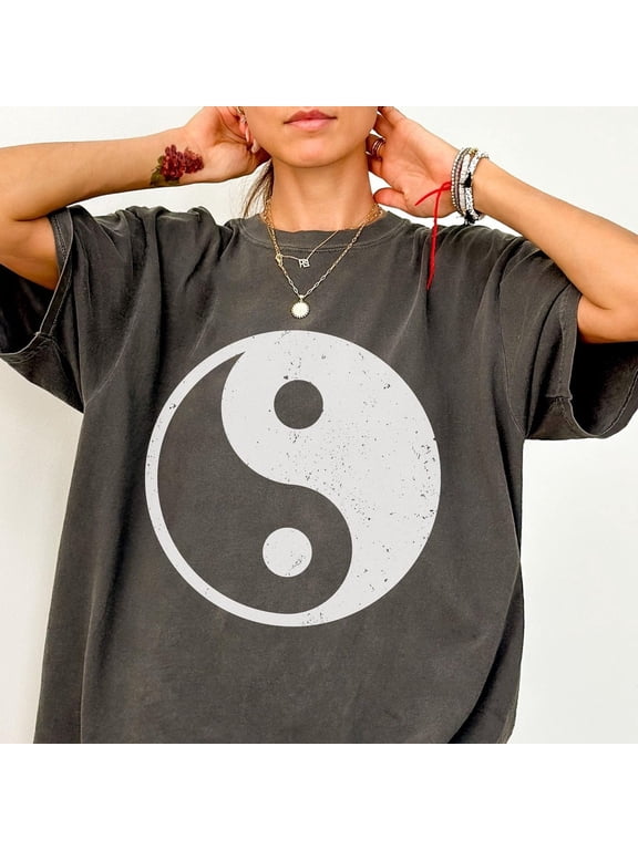 Yin Yang Vsco Beachy Taoism Retro Mystical Shirt Unisex S-5Xl Hot Trending Shirt, Vintage Birthday Gift
