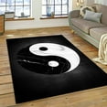 thumbnail image 1 of Yin and Yang 3D Naturalize Chinese Tai Chi Carpet Rug for Home Living Room Bedroom Sofa Doormat r Kids Area Rug Non-slip Mat, 1 of 5