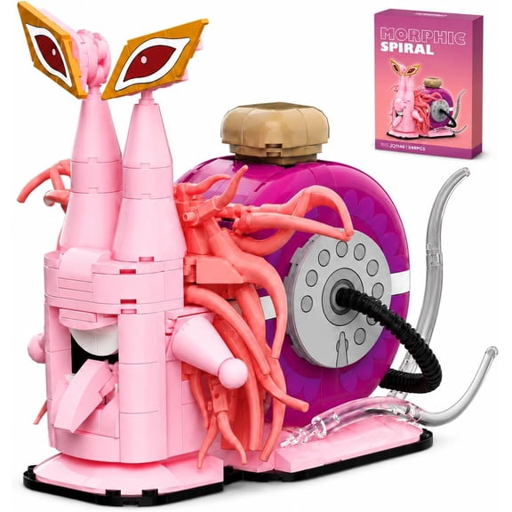 Yincuntons Hancock Den Den Mushi Building Set Compatible with Lego Anime Snail Model Creative Collectible for Adults 549pcs