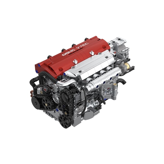 Yincuntons Inline 4 Cylinder Engine Building Set Compatible with Lego Car Collection Mechanical STEM Model for Adults Man