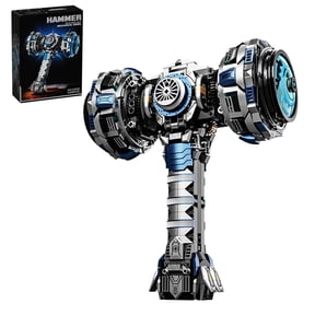 Yincuntons Mechanical Hammer Building Set Compatible with Lego Tech Weapon Model Desktop Decor for Adult 1149pcs