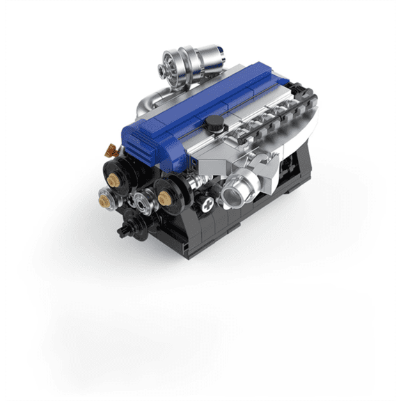 Yincuntons Mini Engine Building Set Compatible with Lego Technical Vehicle Motor Model Desktop Decor for Adults 248pcs