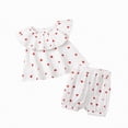thumbnail image 1 of Yindaity Baby Clothes for Girls Infant Baby Girl Clothes Romper Shorts Set Floral Summer Outfits Cute Baby Clothes Girl(White,4-5 Years), 1 of 6