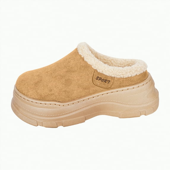 Yindaity Bed Room Slippers for Women Womens Slippers with Australian Shearling Lining Slippers for Women - Non-Slip(B,24.99)