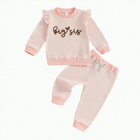 Yindaity Boys Outfits Toddler Baby Boy Fall Winter Clothes Graphic Long Sleeve Sweatshirt Pullover Tops + Joggers Pants Outfit Set Outfit Boy(Red,18-24 Months)