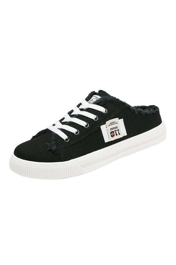 Canvas Womens Trail Running Shoes Women's Barefoot & Minimalist Shoe | Zero Drop Sole | Trail Runner Women'S Running Shoes Black,8.5