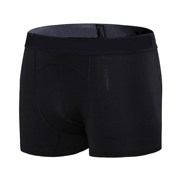 Yindaity Compression Shorts Men Performance Sports Workout Athletic Running Underwear Shorts Mens Workout Clothes (Black,M)