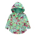 thumbnail image 1 of Yindaity Essentials Girls and Toddlers' Heavyweight Hooded Puffer Jacket Jackets for Kids Green,3-4 Years, 1 of 3