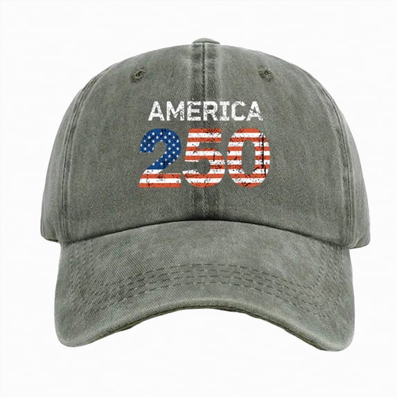 Yindaity Fourth Of July Hat American Flag Hat - Snapback Hats for Men Women Baseball Cap - Breathable Mesh & Adjustable Fit for Casual Wear,Green