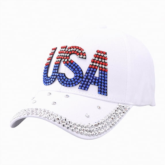 Yindaity Fourth Of July Hats USA 250th Anniversary Hat, Adjustable 250th Anniversary Printed Patriotic Baseball Caps, Tribute Retro Washed Hat,Yellow