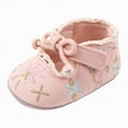 thumbnail image 1 of Yindaity Infant Sneakers Baby Boy Girl First Walking Shoes Wide Toe Toddler Sneakers Breathable Non Slip Infant Barefoot Shoes 6 12 18 24 Months(Red,Size4), 1 of 8