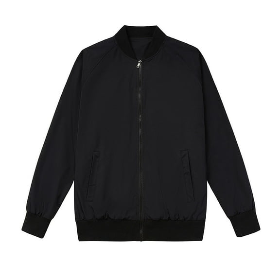 Yindaity Jackets for Men Men's Corduroy Button Down Shirts Casual Long Sleeve Shacket Jacket with Flap Pockets (Black,S)