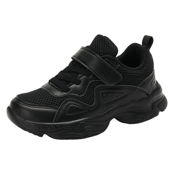 Yindaity Kids Sneaker Athletic Slip-On Bungee Running Shoes Lightweight Sneakers|Boy - Girl|(Big Kid/Little Kid/Toddler) Kid Shoes(Black,11)