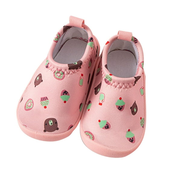 Yindaity Kids-Water-Shoes Lightweight Non-Slip Aqua-Socks Swim-Shoes for Beach-Pool Walking for Boys Girls PK1,7
