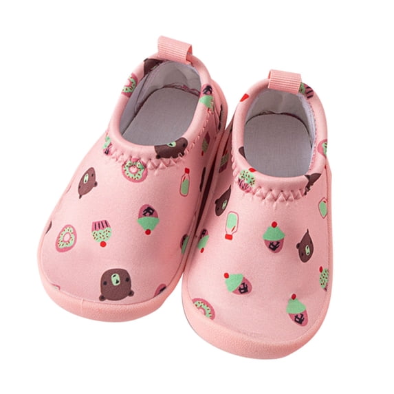 Yindaity Kids-Water-Shoes Lightweight Non-Slip Aqua-Socks Swim-Shoes for Beach-Pool Walking for Boys Girls PK1,8