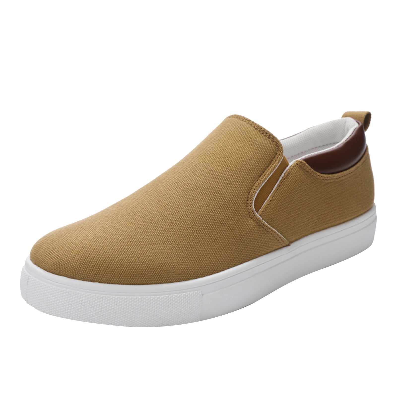 UIN Men\'s Walking Shoes Slip On Lightweight Comfort Sneaker (Segovia Khaki) UIN Men main image 4