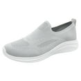 thumbnail image 1 of Yindaity Men's Athletic Walking Running Shoes Slip-on Casual Mesh Sneakers Comfort Fashion (Grey,8), 1 of 6