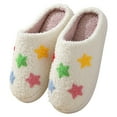 thumbnail image 1 of Yindaity Men's Soft Slippers Fuzzy Indoor Outdoor House Shoes(G,7), 1 of 4